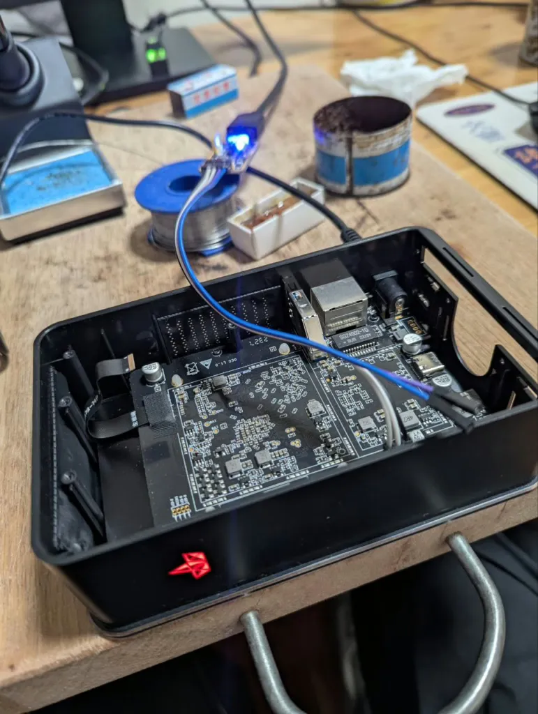 正在ttl debug的wxy oec